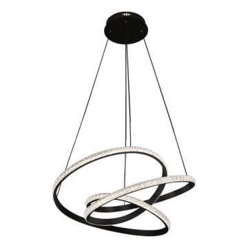 Stmievateľný LED luster na lanku LED/90W/230V 3000-6500K pr. 47 cm + diaľkové ovládanie