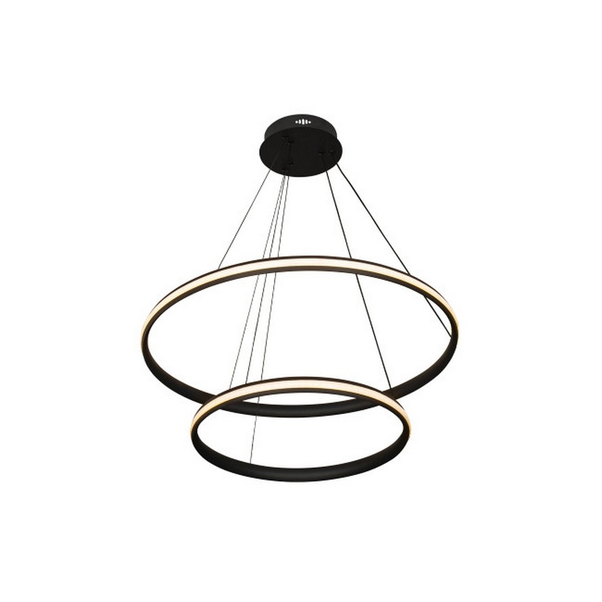 LED stmievateľný luster na lane LED/90W/230V 3000-6500K priemer 60 cm + diaľkové ovládanie