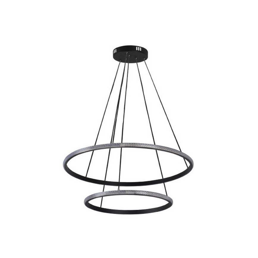 LED stmievateľný luster na lane LED/55W/230V 3000-6500K pr. 60 cm + diaľkové ovládanie