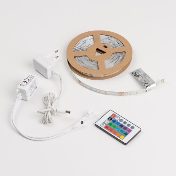 Stmievateľný LED RGBW pás 9W/230V 5 m Wi-Fi + diaľkové ovládanie