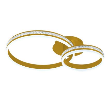 Stmievateľný prisadený LED luster LED/110W/230V 3000-6500K + diaľkové ovládanie