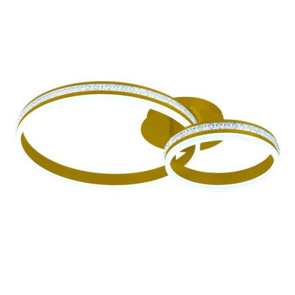 Stmievateľný prisadený LED luster LED/110W/230V 3000-6500K + diaľkové ovládanie