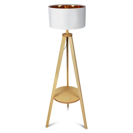 Stojacia lampa 1xE27/40W/230V biela