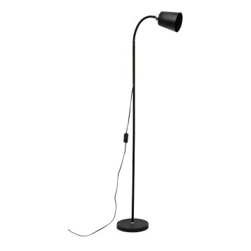 Stojacia lampa 1xE27/40W/230V čierna