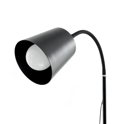 Stojacia lampa 1xE27/40W/230V čierna