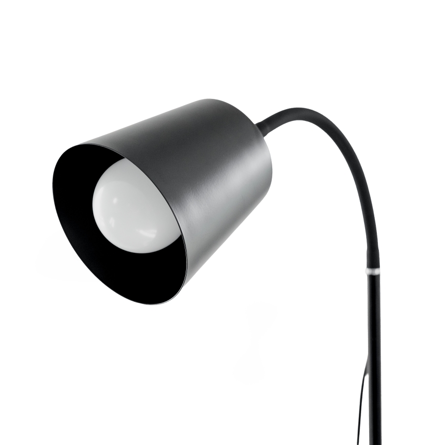 Stojacia lampa 1xE27/40W/230V čierna