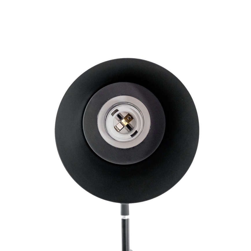 Stojacia lampa 1xE27/40W/230V čierna