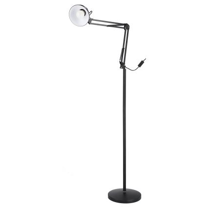 Stojacia lampa 1xE27/40W/230V čierna