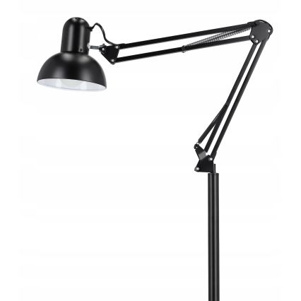Stojacia lampa 1xE27/40W/230V čierna