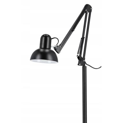 Stojacia lampa 1xE27/40W/230V čierna