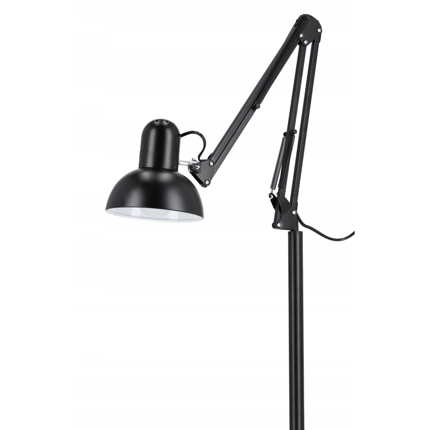 Stojacia lampa 1xE27/40W/230V čierna