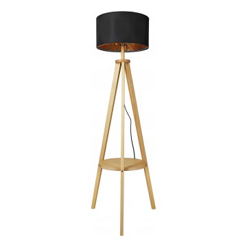 Stojacia lampa 1xE27/40W/230V čierna