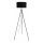 Stojacia lampa 1xE27/40W/230V čierna