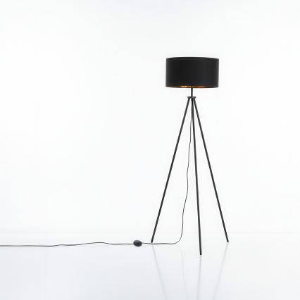 Stojacia lampa 1xE27/40W/230V čierna