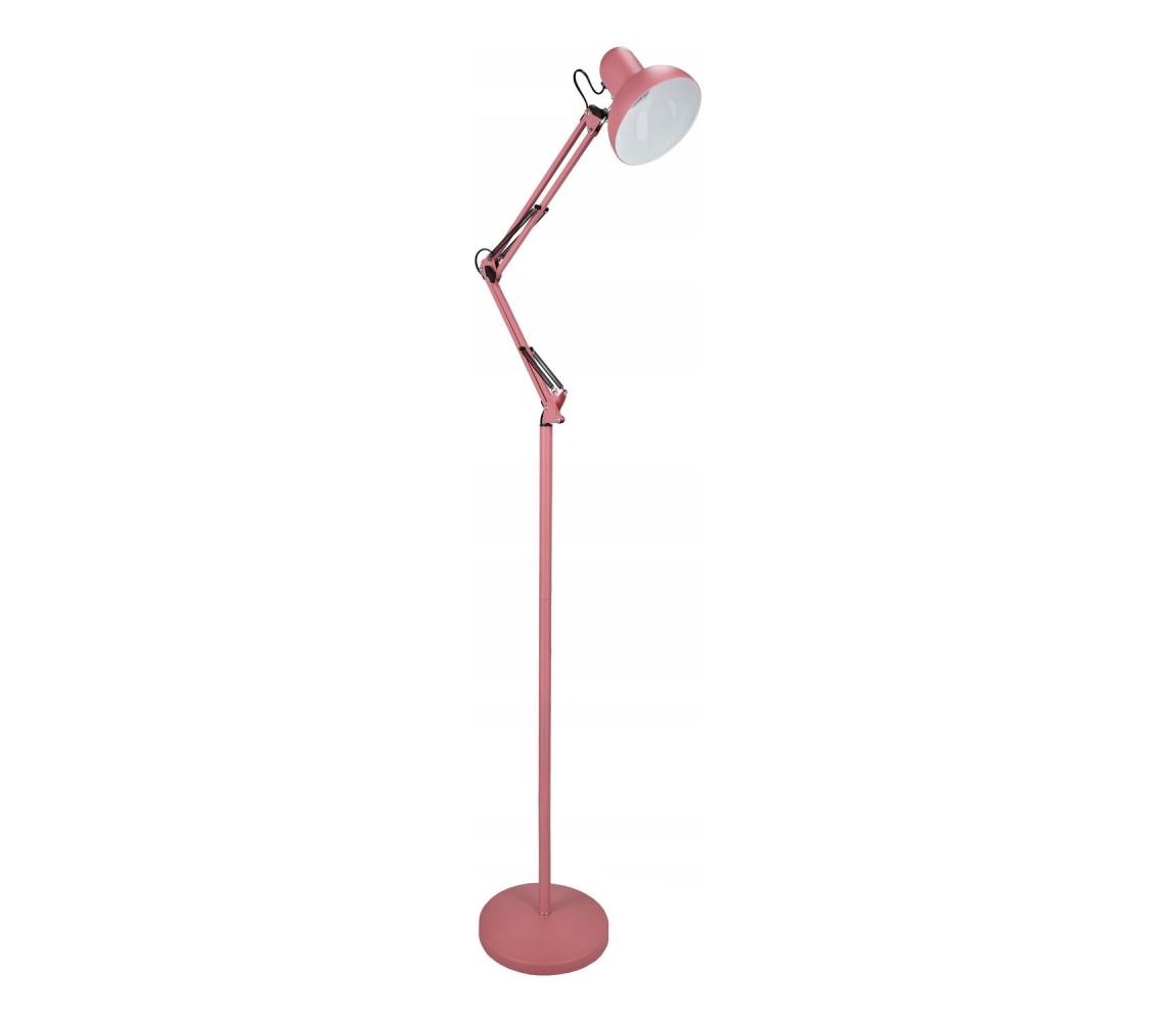 SmartLED Stojacia lampa 1xE27/40W/230V ružová 1245