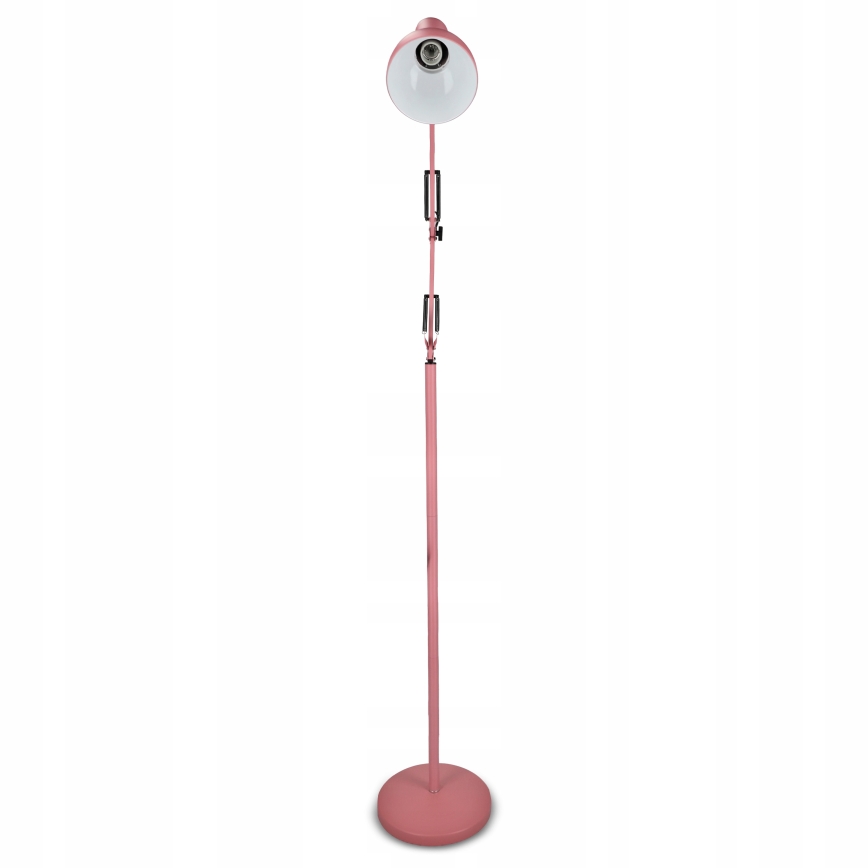 Stojacia lampa 1xE27/40W/230V ružová
