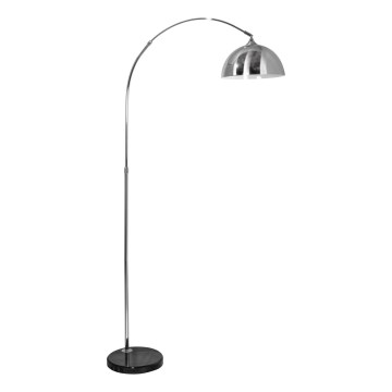 Stojacia lampa 1xE27/60W/230V lesklý chróm