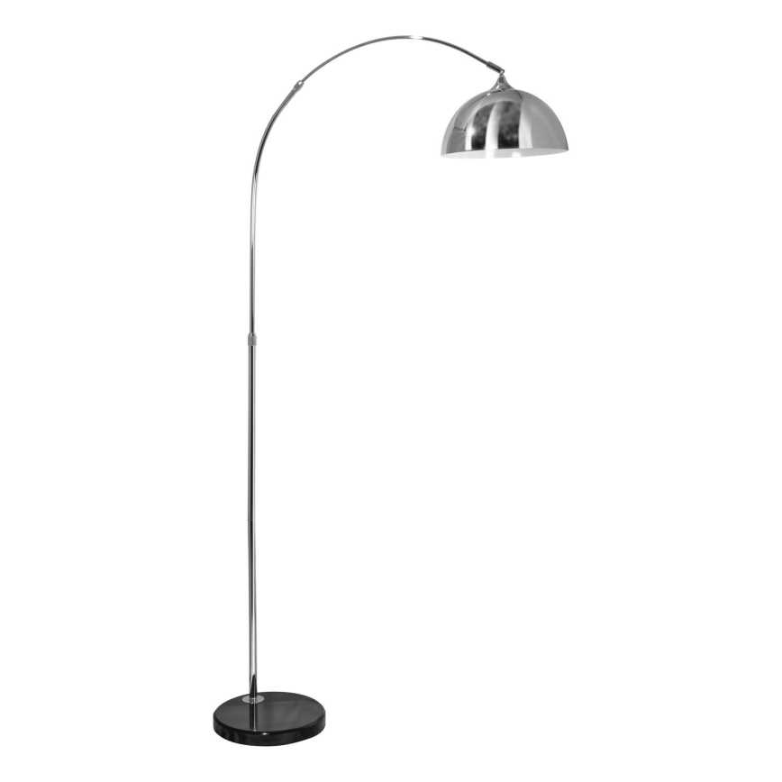 Stojacia lampa 1xE27/60W/230V lesklý chróm