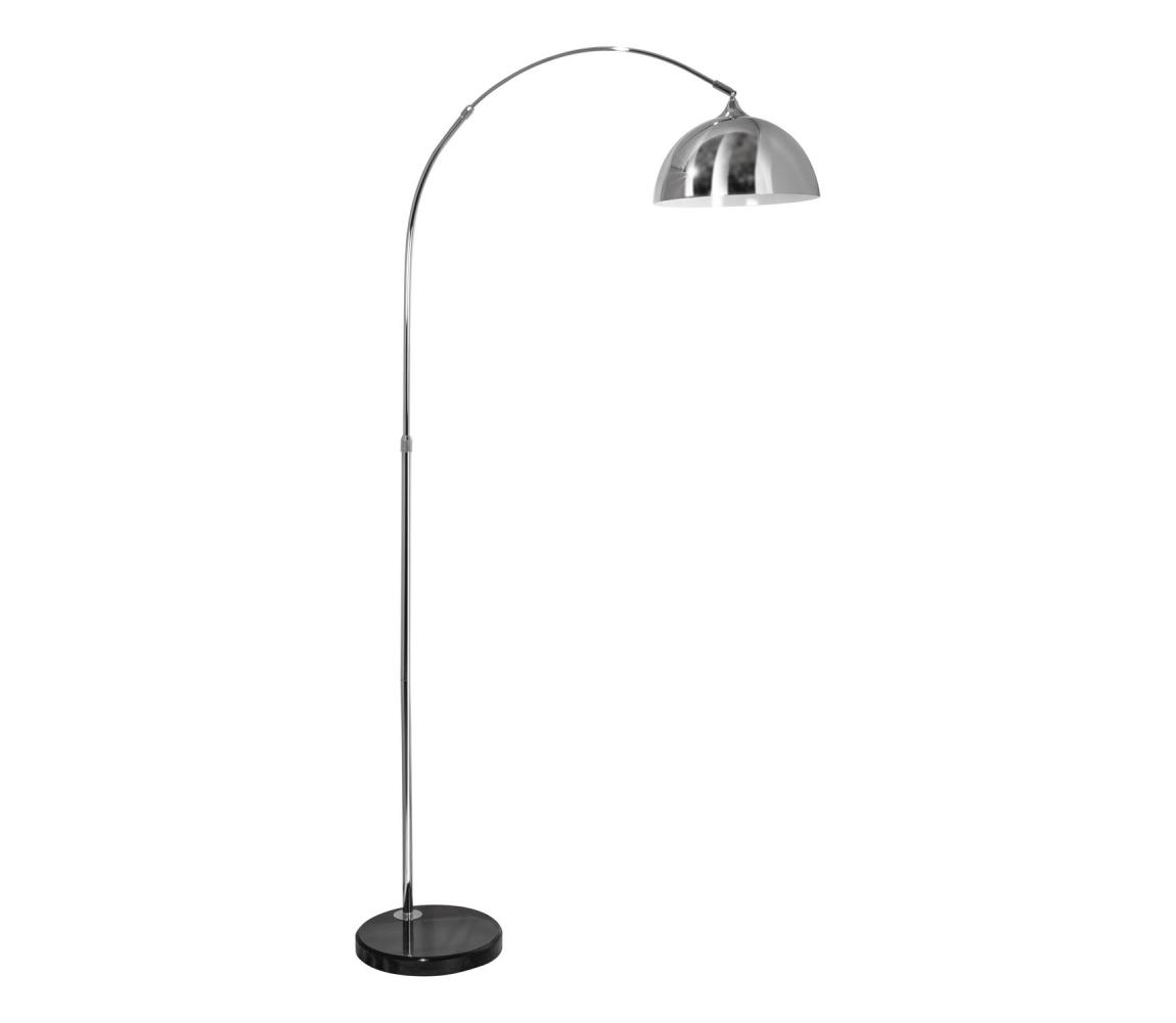 Stojacia lampa 1xE27/60W/230V lesklý chróm S-9093 CR