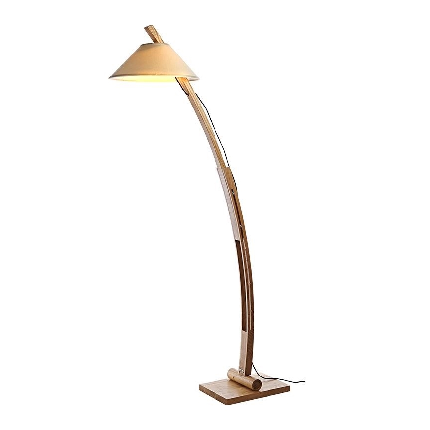 Stojacia lampa 1xE27/60W/230V masív/jaseň