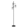 Stojacia lampa 3xE27/60W/230V čierna/číra