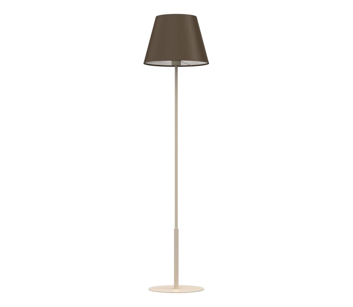 Stojacia lampa ARDEN 1xE27/15W/230V béžová/hnedá 4671
