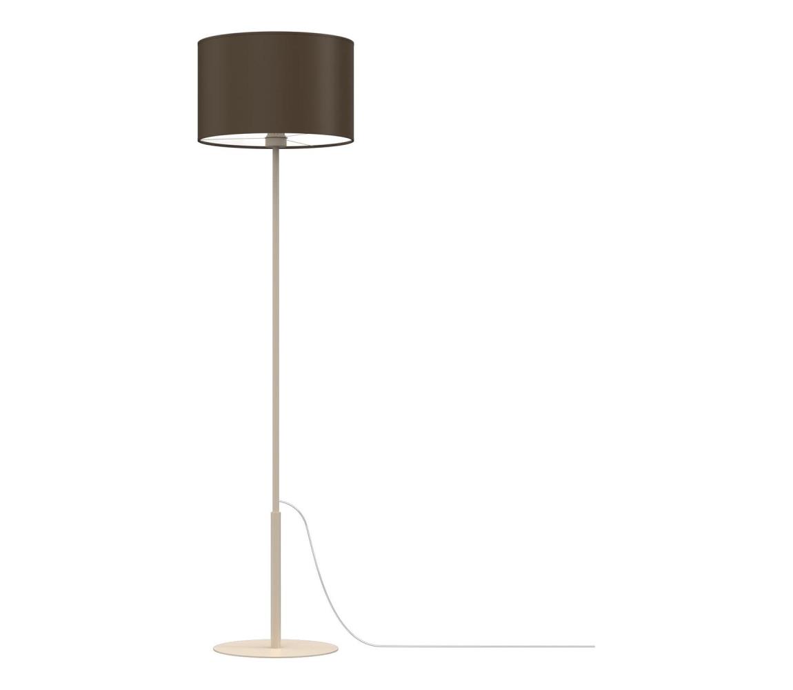Stojacia lampa ARDEN 1xE27/15W/230V béžová/hnedá 4672