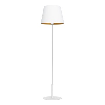 Stojacia lampa ARDEN 1xE27/60W/230V biela/zlatá