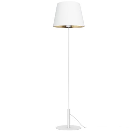 Stojacia lampa ARDEN 1xE27/60W/230V biela/zlatá