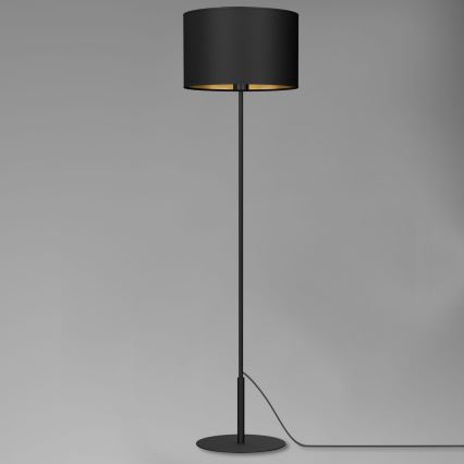 Stojacia lampa ARDEN 1xE27/60W/230V čierna/zlatá