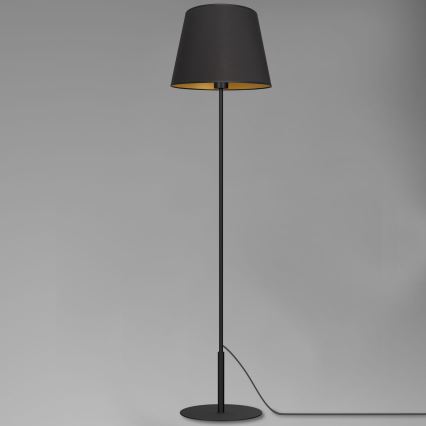 Stojacia lampa ARDEN 1xE27/60W/230V čierna/zlatá