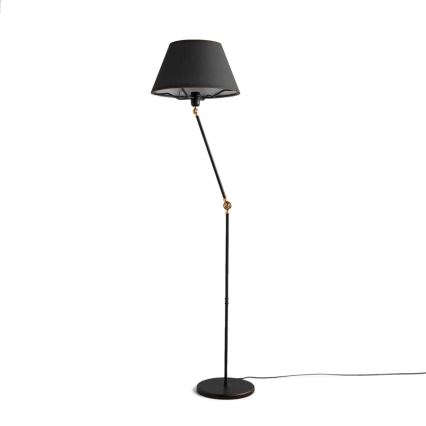 Stojacia lampa AYD 1xE27/40W/230V čierna