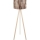 Stojacia lampa AYD 1xE27/40W/230V hnedá/béžová