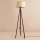 Stojacia lampa AYD 1xE27/40W/230V hnedá/béžová