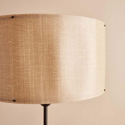 Stojacia lampa AYD 1xE27/40W/230V hnedá/béžová
