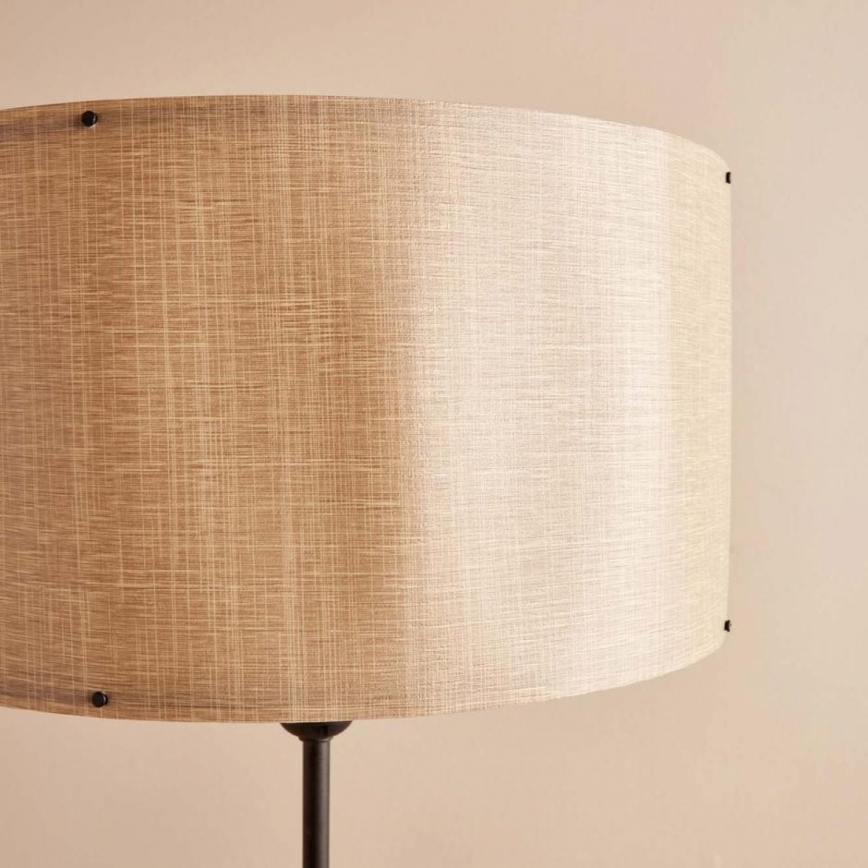 Stojacia lampa AYD 1xE27/40W/230V hnedá/béžová