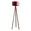 Stojacia lampa AYD 1xE27/40W/230V hnedá/červená