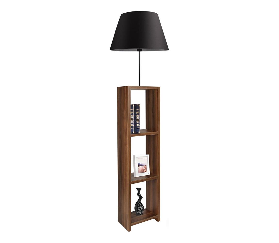 Stojacia lampa AYD 1xE27/40W/230V hnedá/čierna 780SGN2615