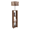 Stojacia lampa AYD 1xE27/40W/230V hnedá