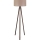 Stojacia lampa AYD 1xE27/40W/230V hnedá