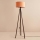 Stojacia lampa AYD 1xE27/40W/230V hnedá/oranžová