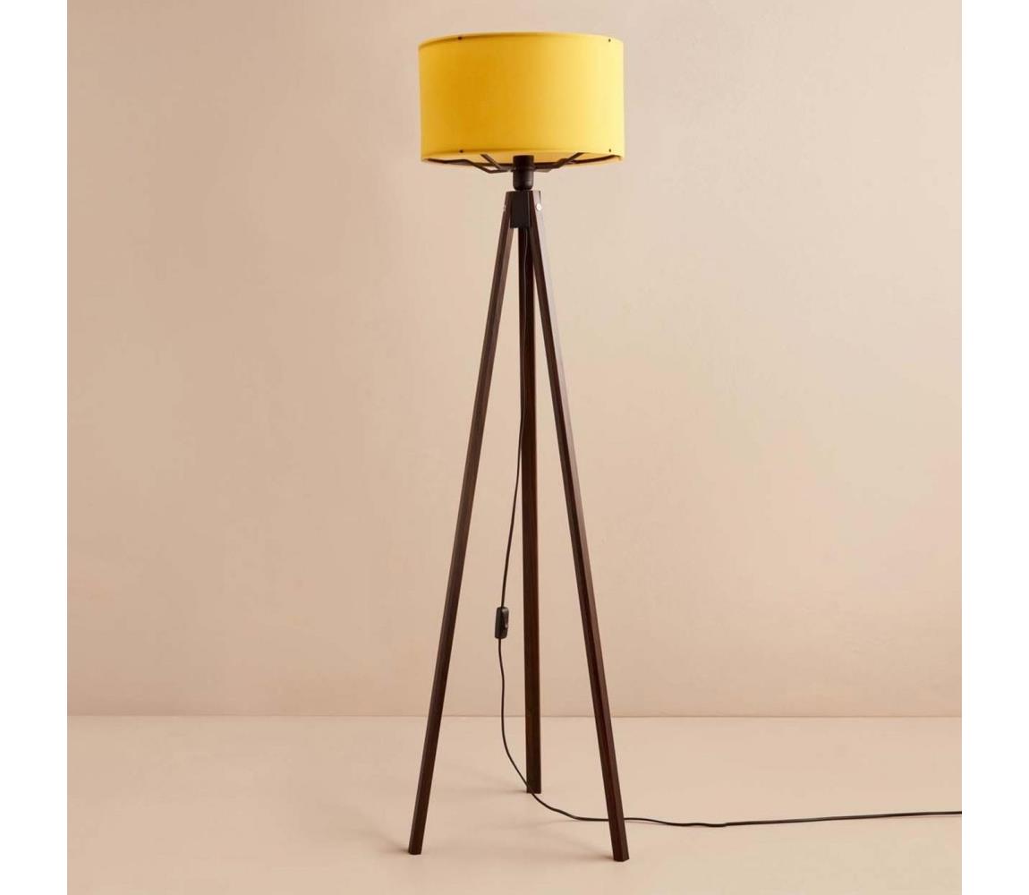 Stojacia lampa AYD 1xE27/40W/230V hnedá/oranžová 780SGN3554