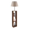 Stojacia lampa AYD 1xE27/40W/230V hnedá/šedá
