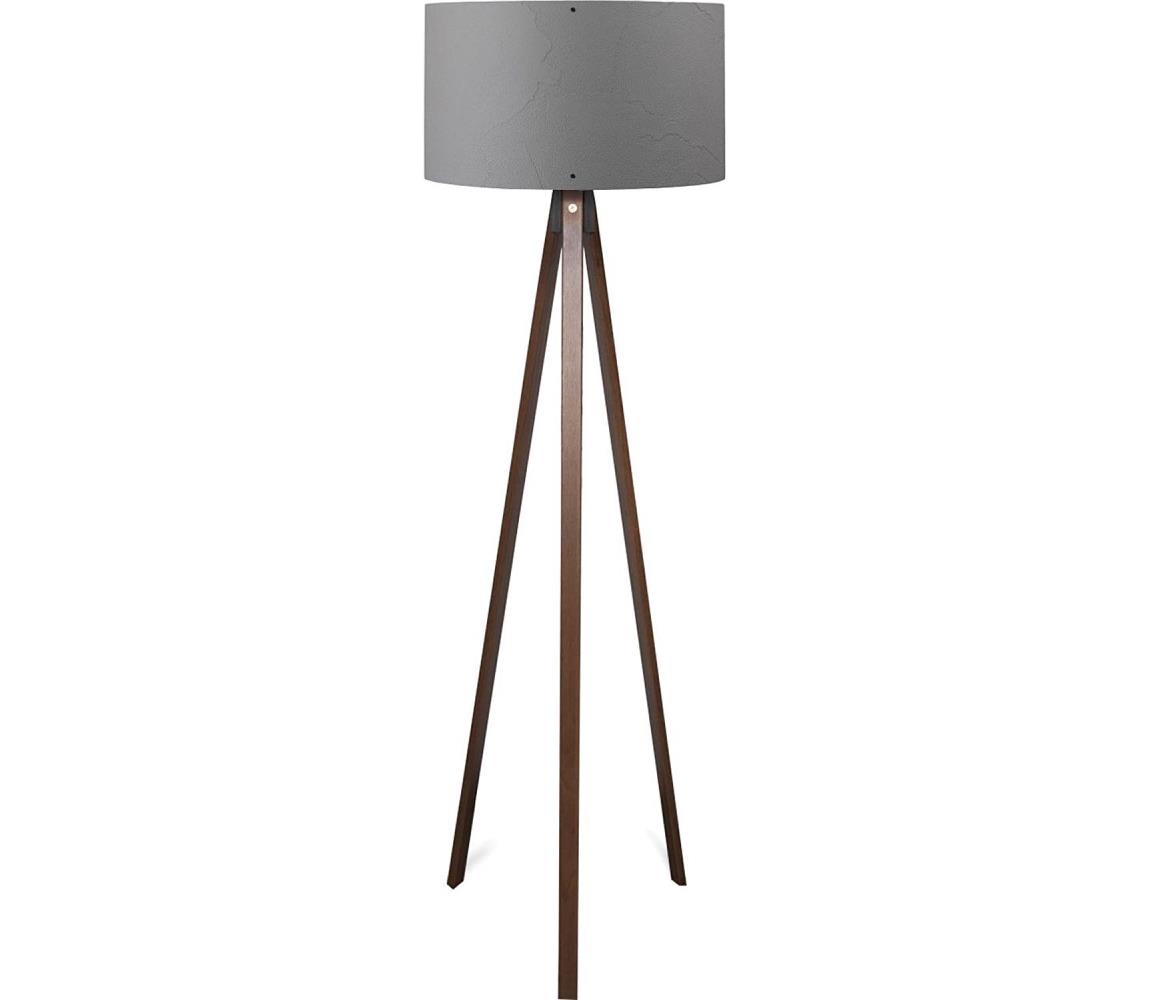 Stojacia lampa AYD 1xE27/40W/230V hnedá/šedá 780SGN3475