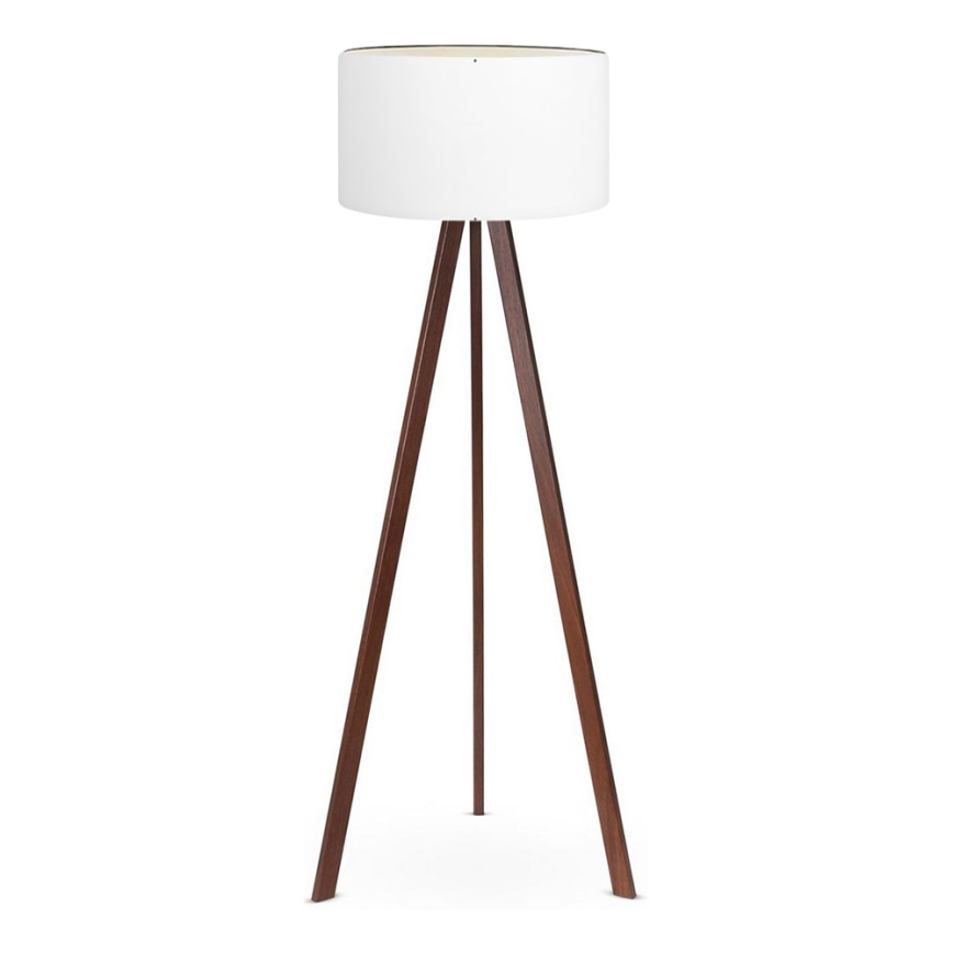 Stojacia lampa AYD 1xE27/60W/230V biela/čierna
