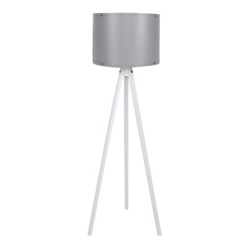 Stojacia lampa AYD 1xE27/60W/230V šedá/biela
