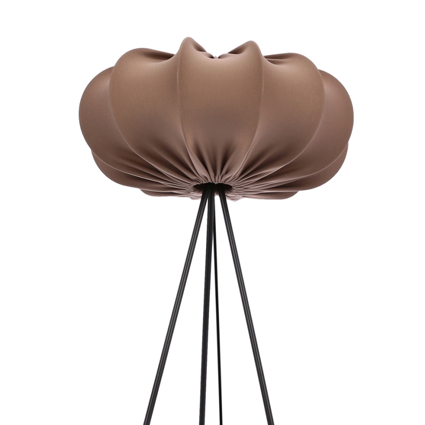 Stojacia lampa CAFEE 1xE27/40W/230V hnedá/čierna