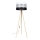 Stojacia lampa CORAL 1xE27/60W/230V béžová/čierna/biela/matný chróm