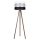 Stojacia lampa CORAL 1xE27/60W/230V hnedá/čierna/biela/matný chróm