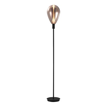 Stojacia lampa DENSO 1xG9/5W/230V medená/čierna